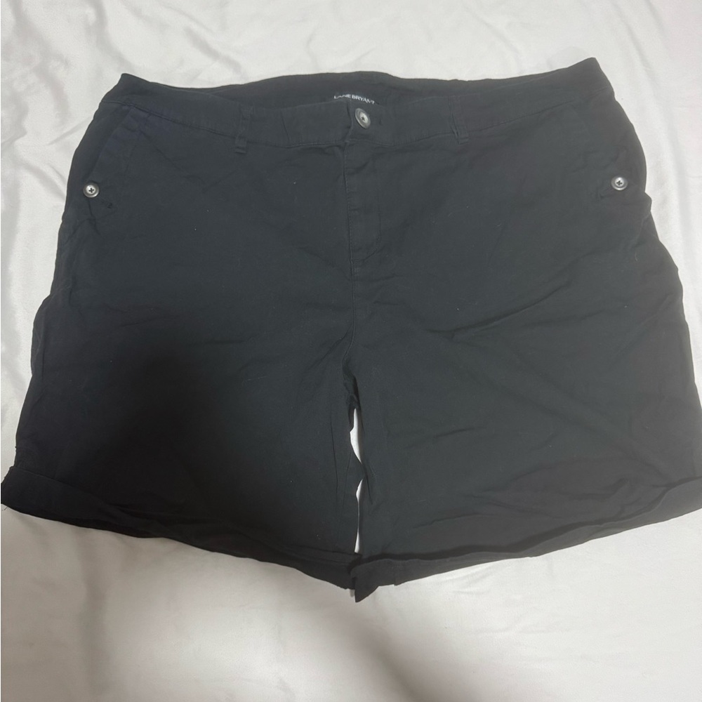 Lane Bryant Classic Black Women's Shorts